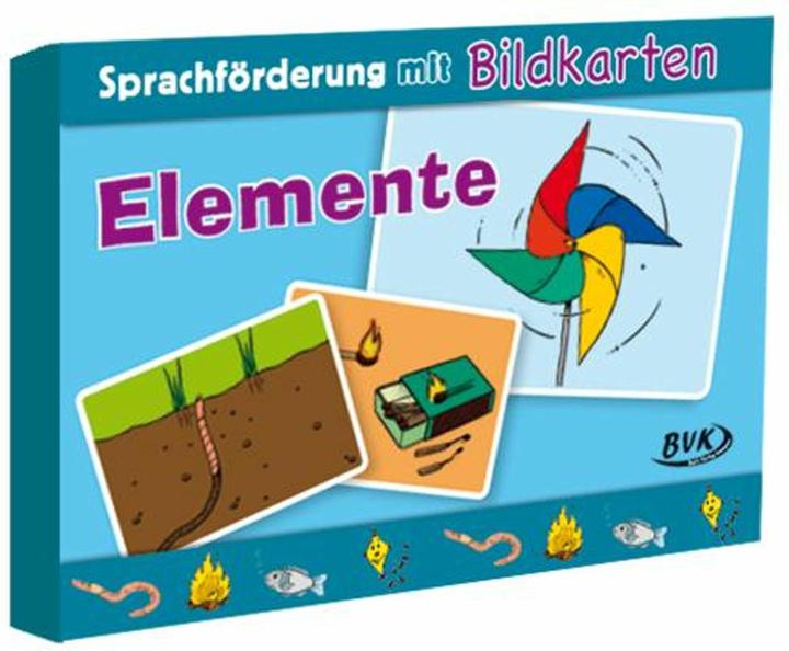 Produktbild Sprachförderung mit Bildkarten "Elemente" (Deutsch, Christiane Stedeler-Gabriel, Natalie Hoffmann, Sonja Thoenes, 2015)