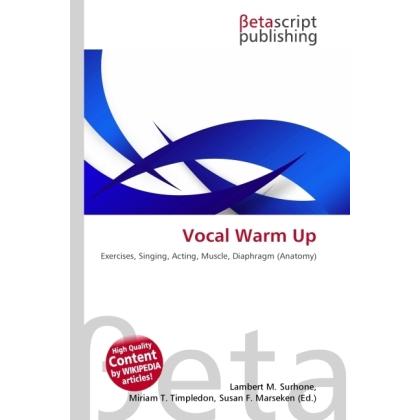 Vocal Warm Up, Fachbücher
