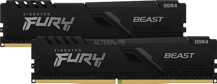 Productafbeelding Kingston FURY Beest (2 x 32GB, 3200 MHz, DDR4 RAM, DIMM 288 pin)
