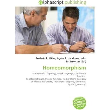 Homeomorphism, Fachbücher von Agnes F. Vandome, Frederic P. Miller, John McBrewster