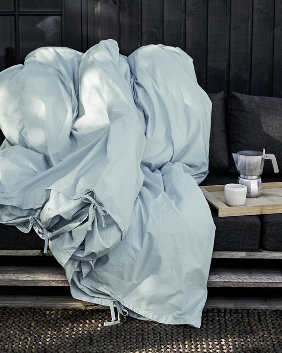 Productafbeelding byNORD Beddengoedset, Ingrid, Sky (Dekbedovertrek, 210 x 150 cm)