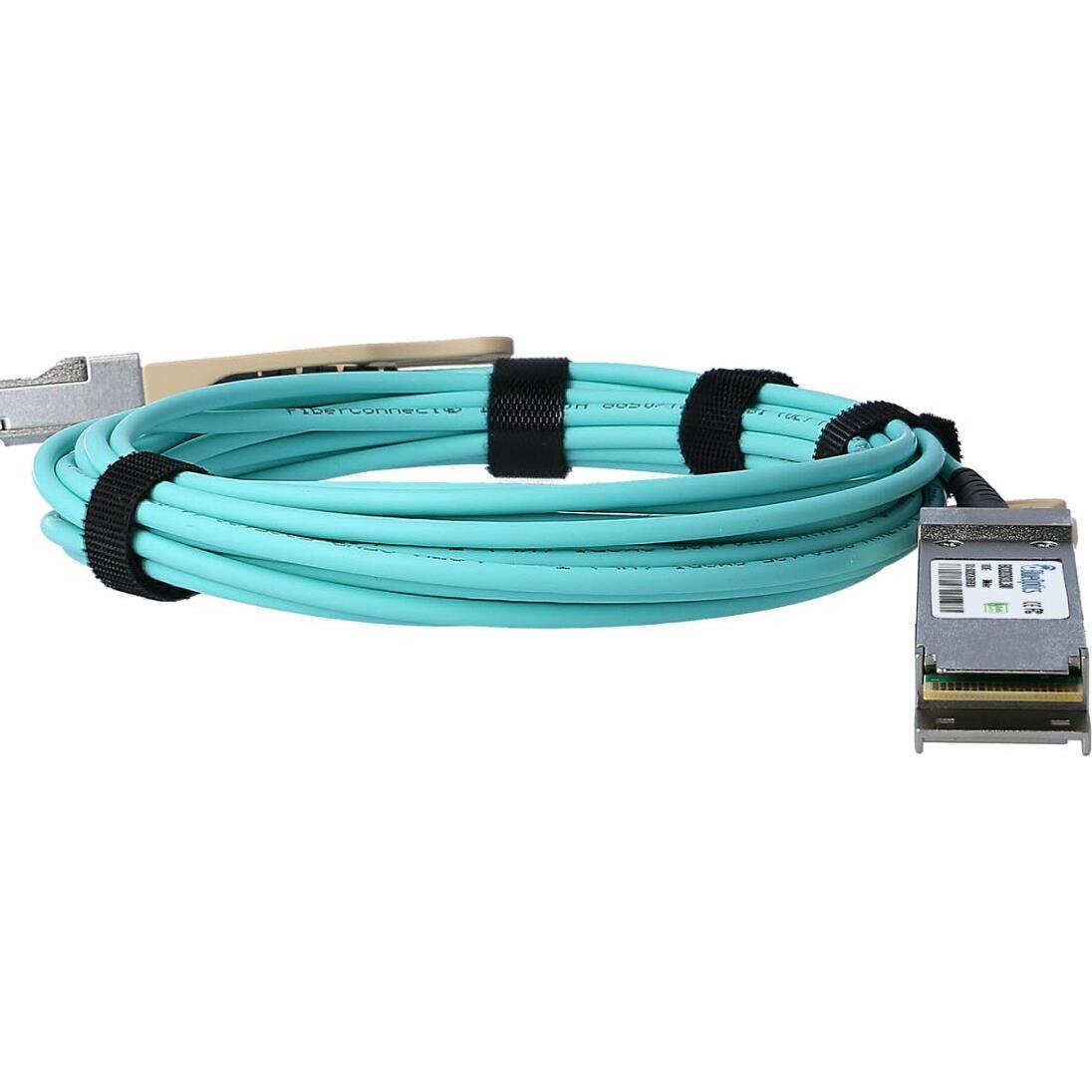 Thumbnail - BlueOptics Gigamon CBL-515 kompatibles AOC QSFP28 BO282803L15M, Transceiver, Schwarz