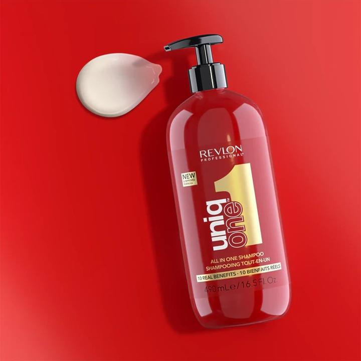 Actual product image Revlon Professional Uniqone Shampoo (Liquid shampoo, 490 ml)
