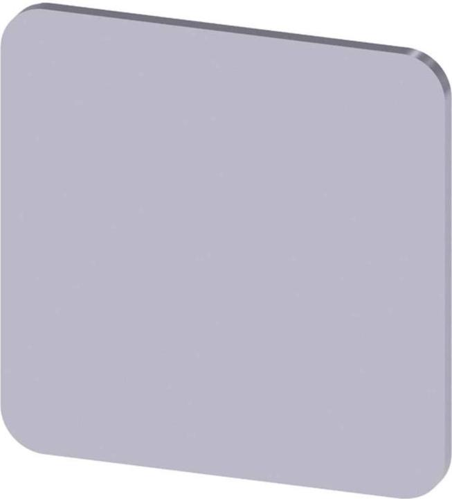 Produktbild Siemens Labeling plate 22x22mm, silver