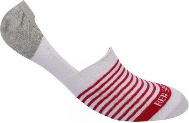 Immagine prodotto Ben Sherman Calzini No-Show Strisce Adulto Unisex Misura Confezione 3 (confezione da 3, 40.5 - 45.5)