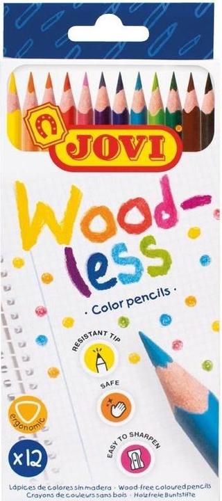 Produktbild Jovi Buntstifte Woodless VE=12 Farben (12x)
