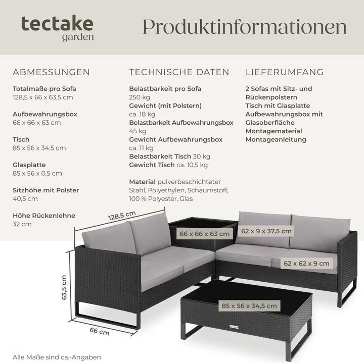 Produktbild tectake Ostuni