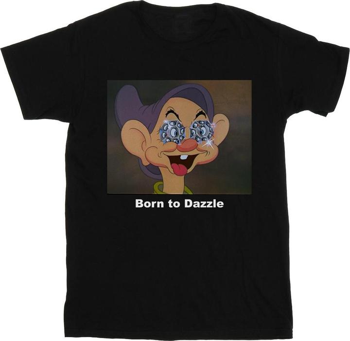 Actual product image Disney Mens Dopey Born To Dazzle T-Shirt (5XL)