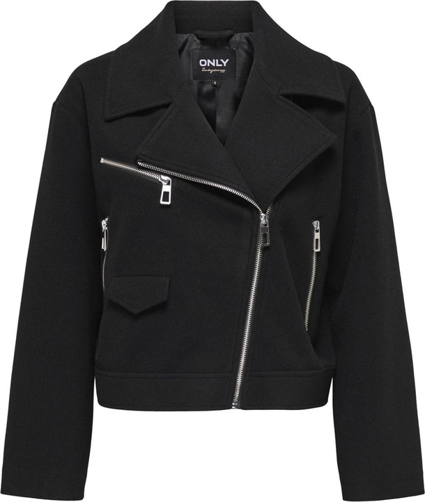 Immagine prodotto Only Giacca con colletto a scomparsa Giacca da motociclista in pelle (XL)