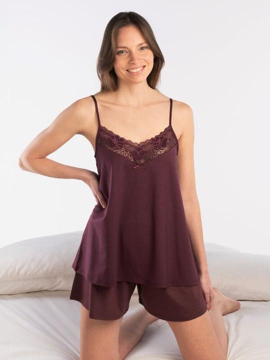 Actual product image ISA Bodywear Micromodal Spaghettiträger Pyjama (M)