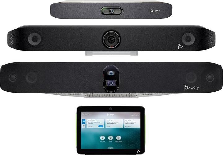 Actual product image Poly Studio X72 all-in-one video bar with TC10 controller kit