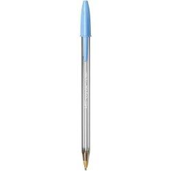 Productafbeelding Bic Cristal Fun biros, trkis, doos van 20 (Blauw, Transparant, 20 x)
