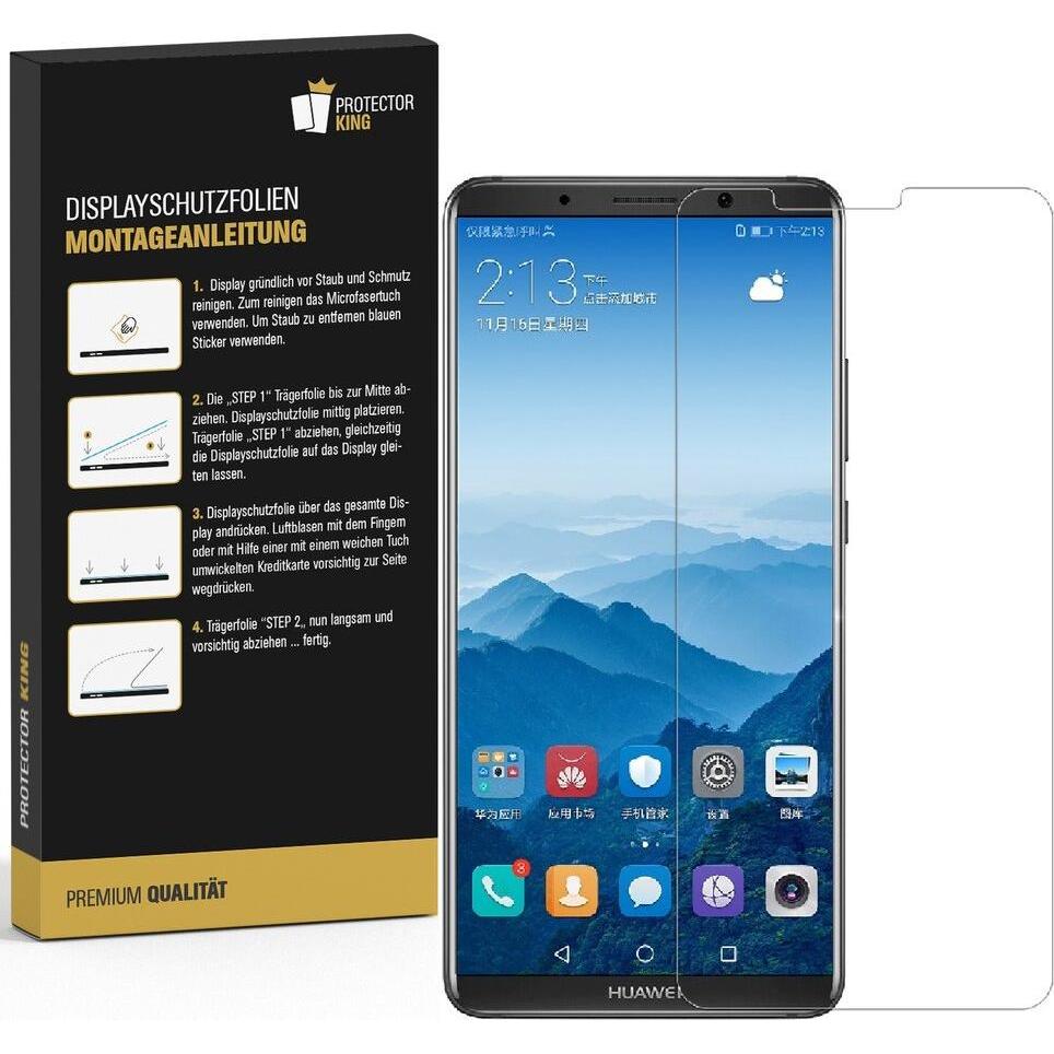 Thumbnail - Protectorking 2x Premium Displayschutzfolie 3D KLAR (2 Stück, Huawei Mate 10 Pro), Smartphone Schutzfolie