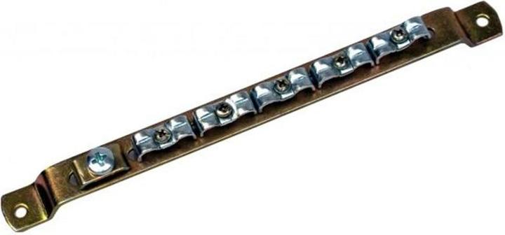 Actual product image Telestar Earthing bar with 6 terminals for earthing the coaxial outer conductors