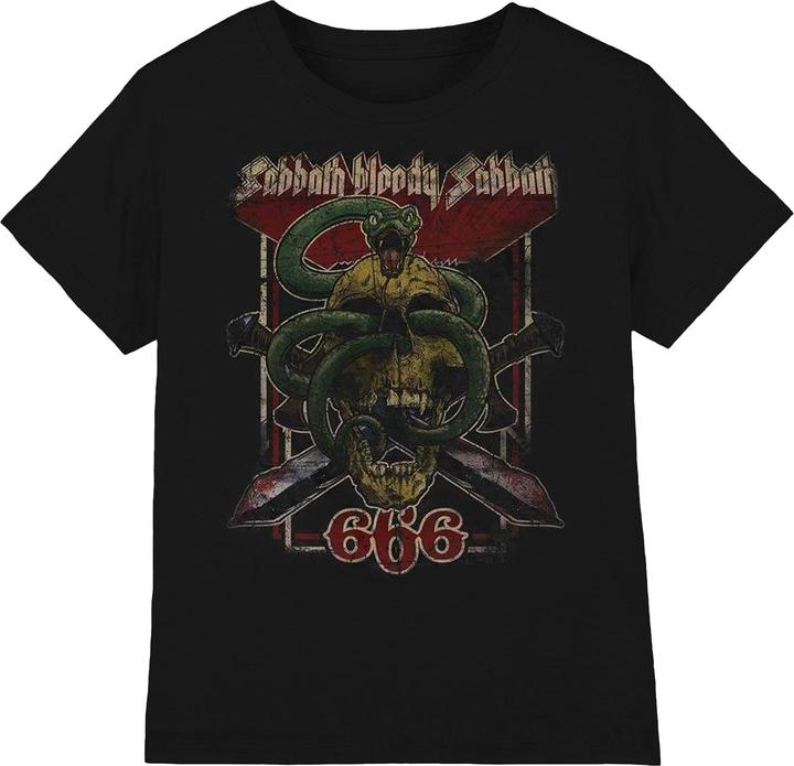 Immagine prodotto Music Brand Bloody 666 Maglietta Adulto Unisex (S)