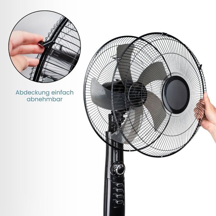 Produktbild Hermex Standventilator Ventilator mit Standfuss Raumventilator Standlüfter