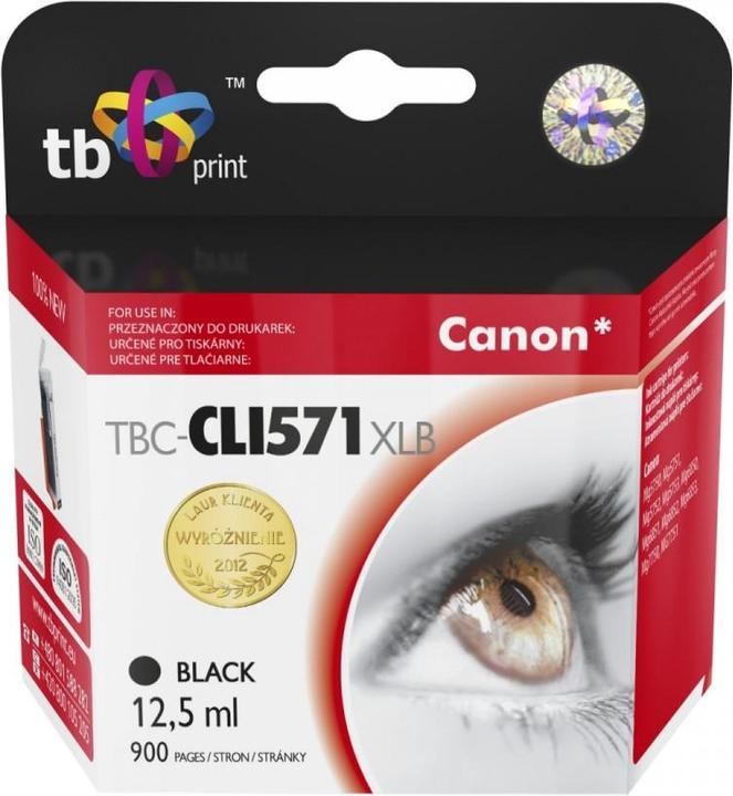 Actual product image Tusz do Canon CLI-571XL TBC-CLI571XLB BK 100% nowy (FC)