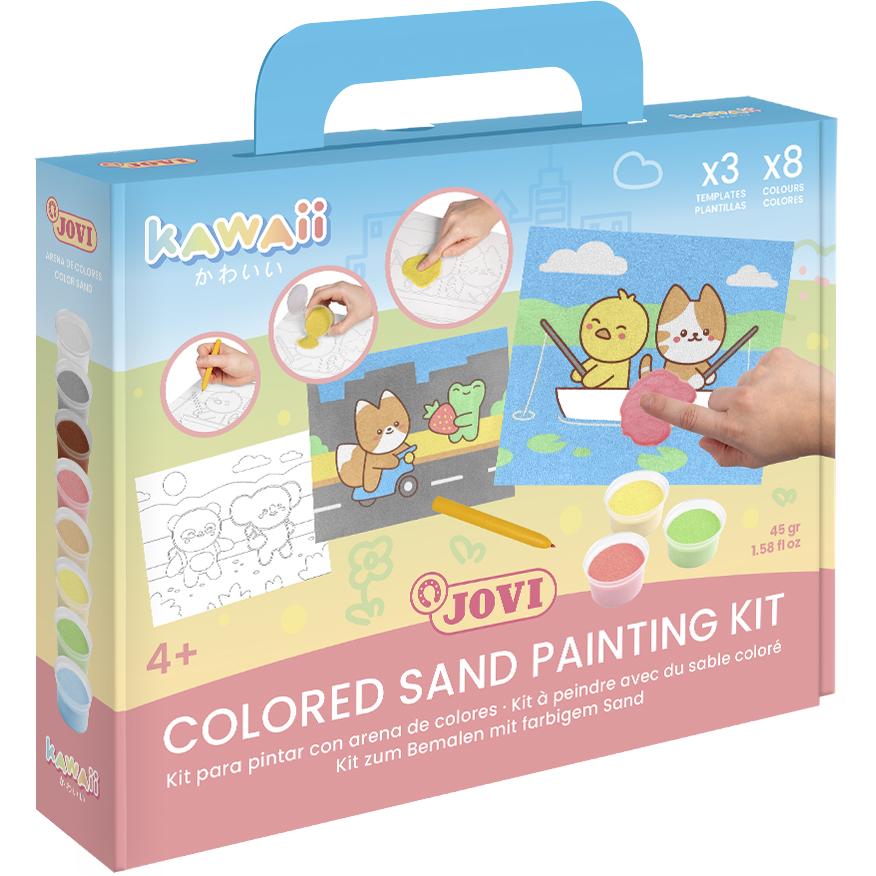 Jovi Kawaii Sand Painting Kit Kawaii Tiere (KW2101-JV)