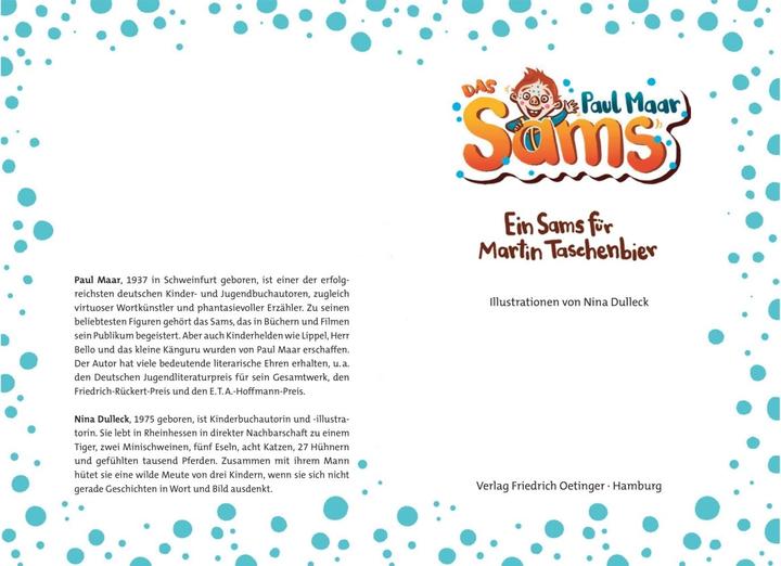 Produktbild Ein Sams für Martin Taschenbier (Deutsch, Paul Maar, 2018)
