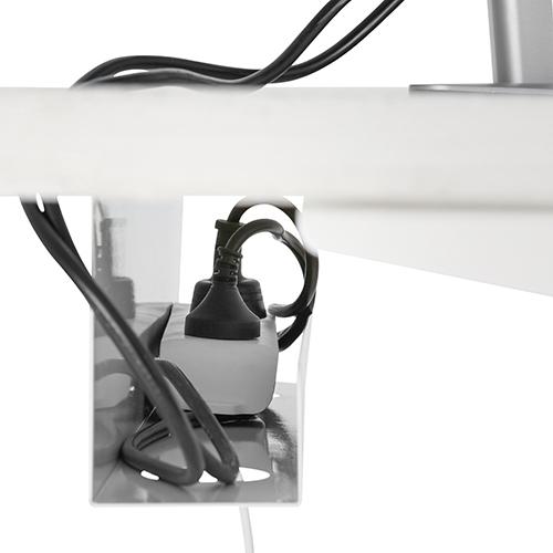 Actual product image Cablio Cable tray and power strip holder (Duct, 60 cm)