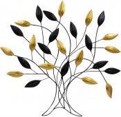 Image du produit IKO Décoration murale moderne en métal "arbre" à accro