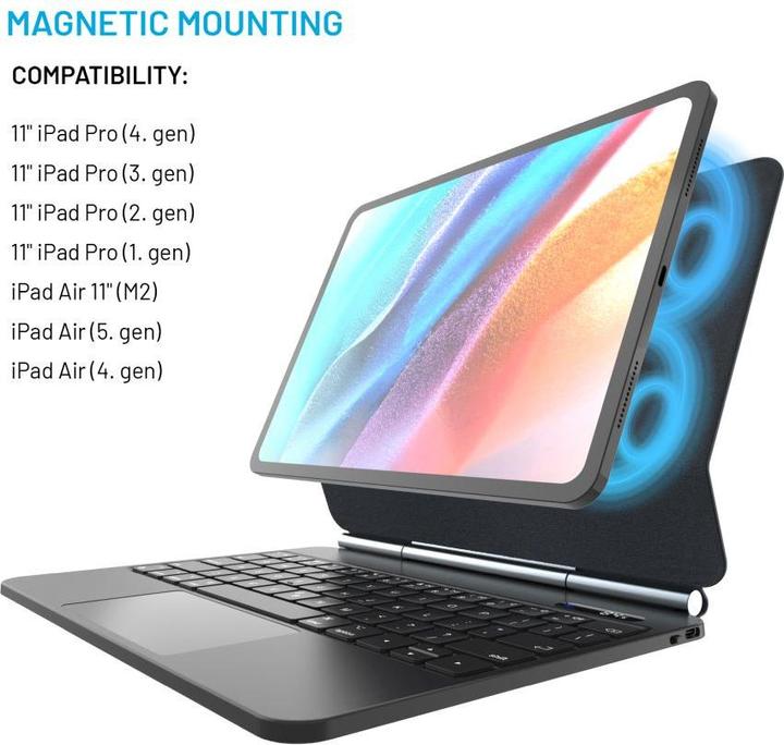 Produktbild Fixed Typee für Apple iPad Pro 11" und iPad Air 10.9" ENG (Eng. Int.)