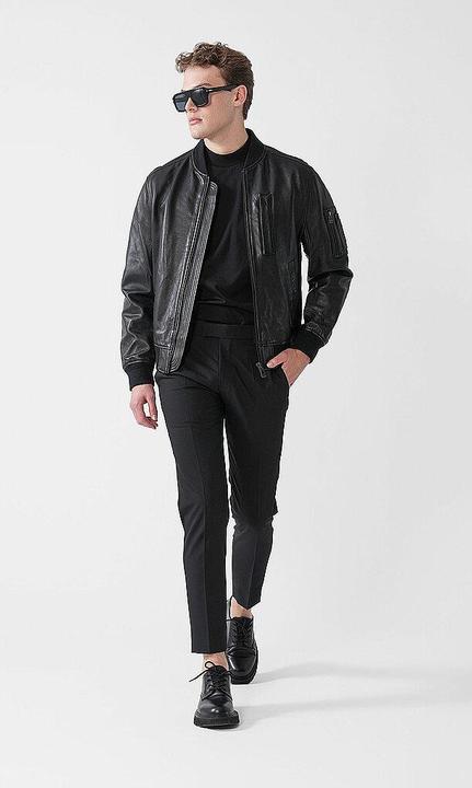 Actual product image Belstaff MARKER leather jacket (L)