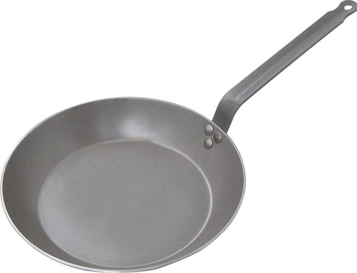 Productafbeelding de Buyer Carbone Plus Lyonnaise Bravillet Inductie (32 cm, Koekenpan, Staal)