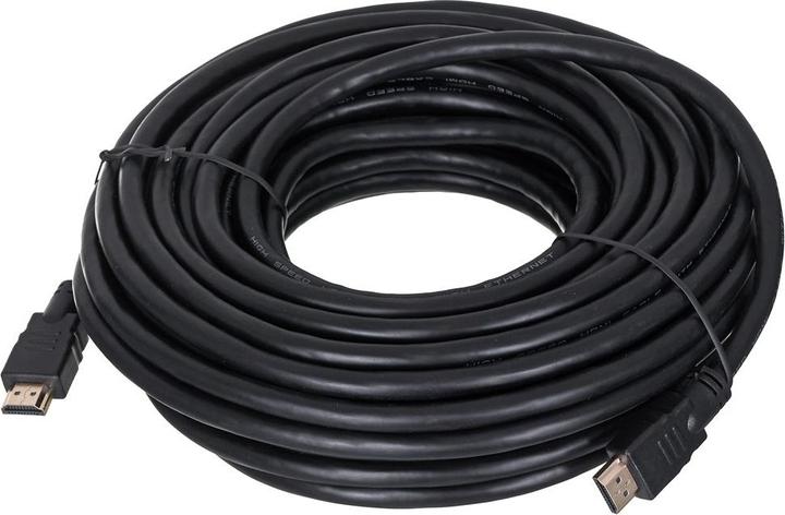 Produktbild Lanberg CA-HDMI-10CC-0150-BK HDMI-Kabel 15 m HDMI Typ A (Standard) Schwarz (15 m, HDMI, 2.0)