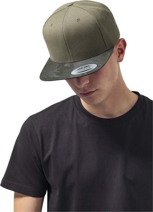 Actual product image Flexfit Camo Visor Snapback (One size)