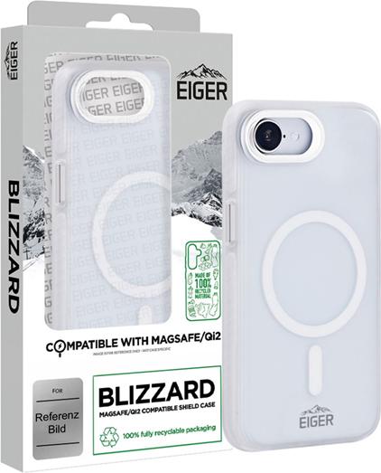 Immagine prodotto Eiger 3m Ultra-Protection Magsafe-Case GRS Blizzard Magsafe Case GRS White (Apple iPhone 16 Pro)