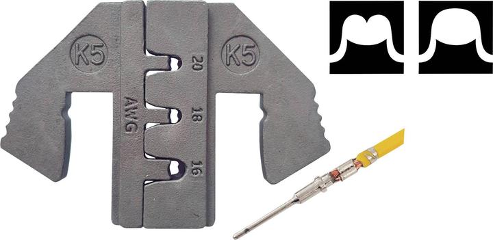 Produktbild Toolcraft Quetschbereich AWG: 16 bis 20 awg (50.60 mm)