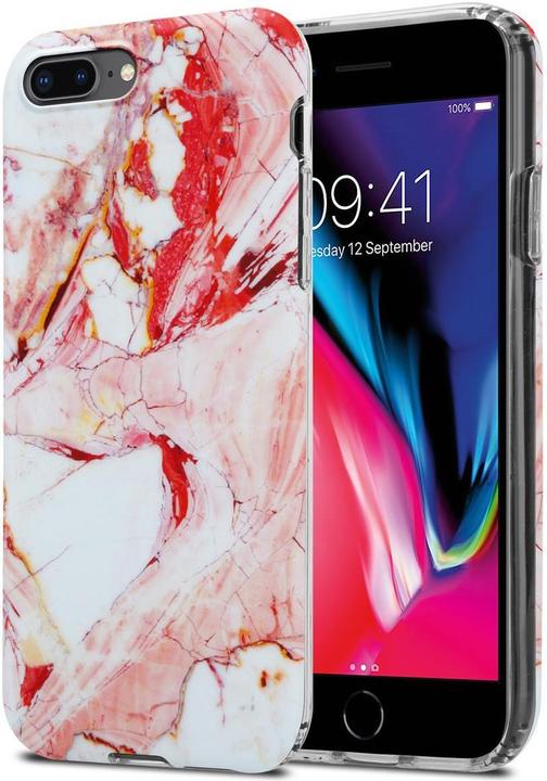 Actual product image Cadorabo IMD TPU Colorful Marble Cover (Apple iPhone 7 Plus, Apple iPhone 7s Plus)