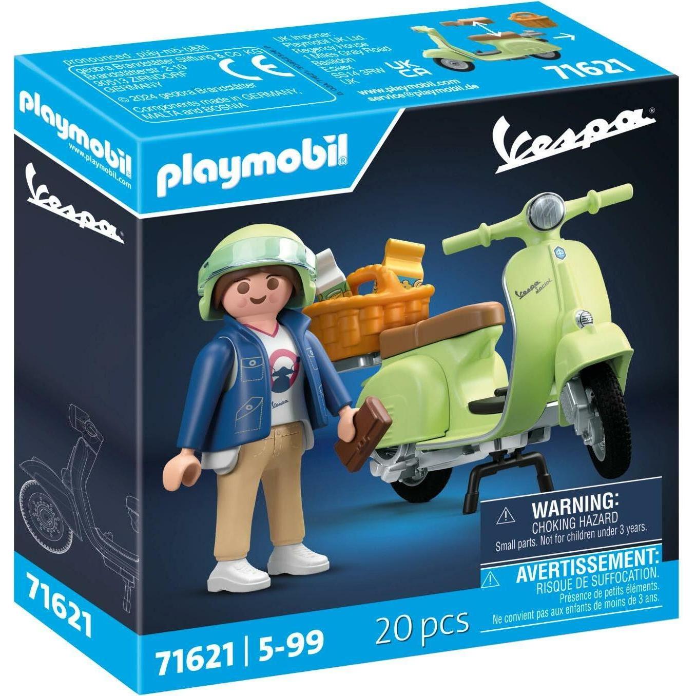 Playmobil 1969 Vespa 150 Sprint Veloce (71621, Playmobil City Life)