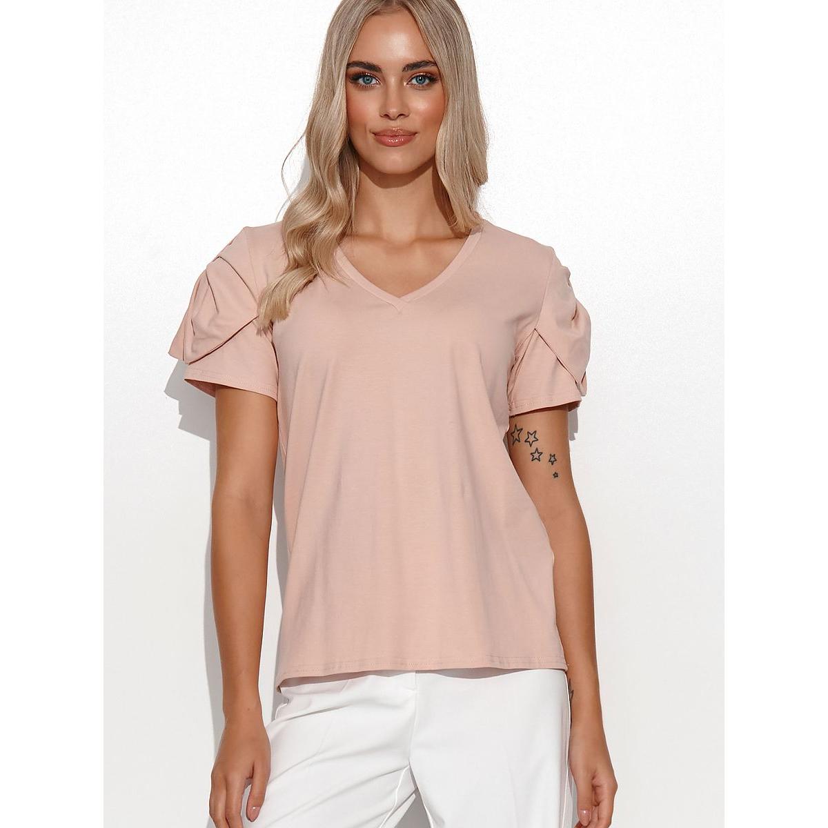 Makadamia, Damen, Bluse, Bluse, Rosa, (36, 37, 38)