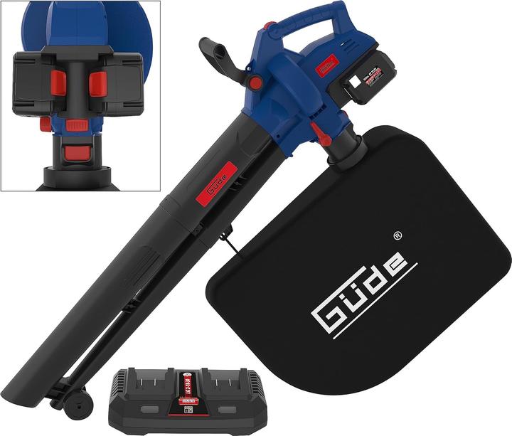 Actual product image Güde - Akku Laubsauger LS 36-302-30 (Rechargeable battery operated, Leaf blower, Leaf vacuums)