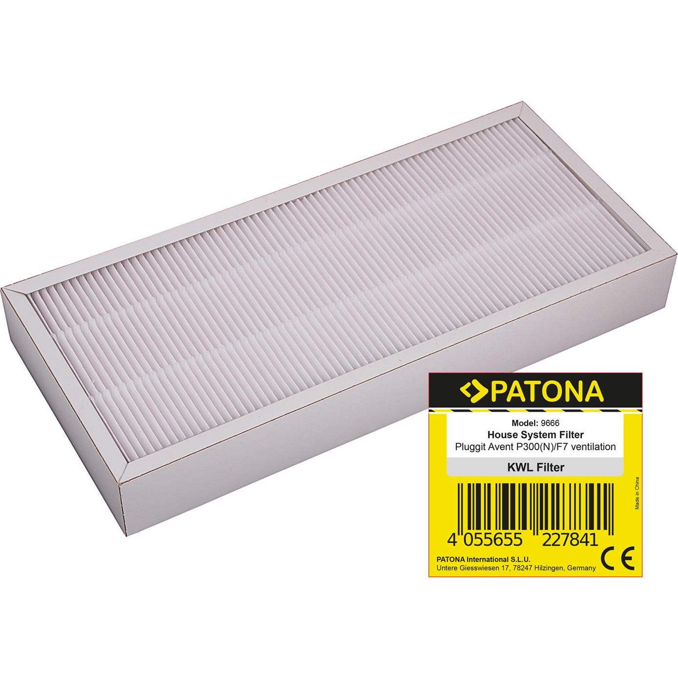 Patona Filtro Pluggit Avent P300 (N) F7, Accessori trattamento dell'aria