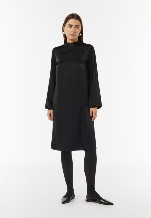 Immagine prodotto Comma Kleid Viskosemix-Kleid mit Bindedetail (36)