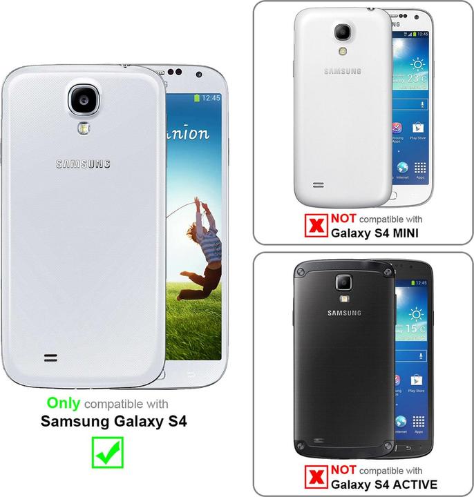 Productafbeelding Cadorabo Boek Onzichtbare Magneethoes (Samsung Galaxy S4)