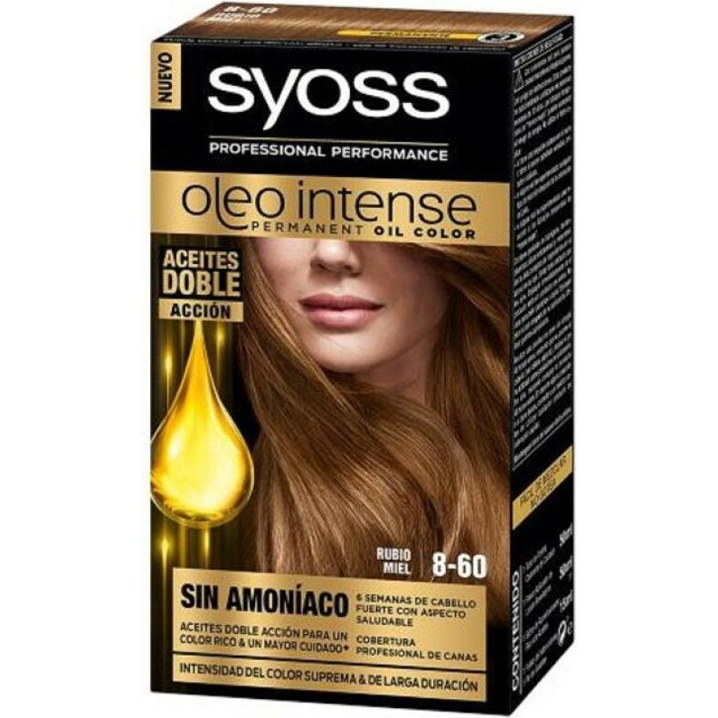 Thumbnail - Syoss, Haarfarbe, OLIO INTENSE tinte sin amoniaco #8.60-rubio miel 5 pz (8-60)