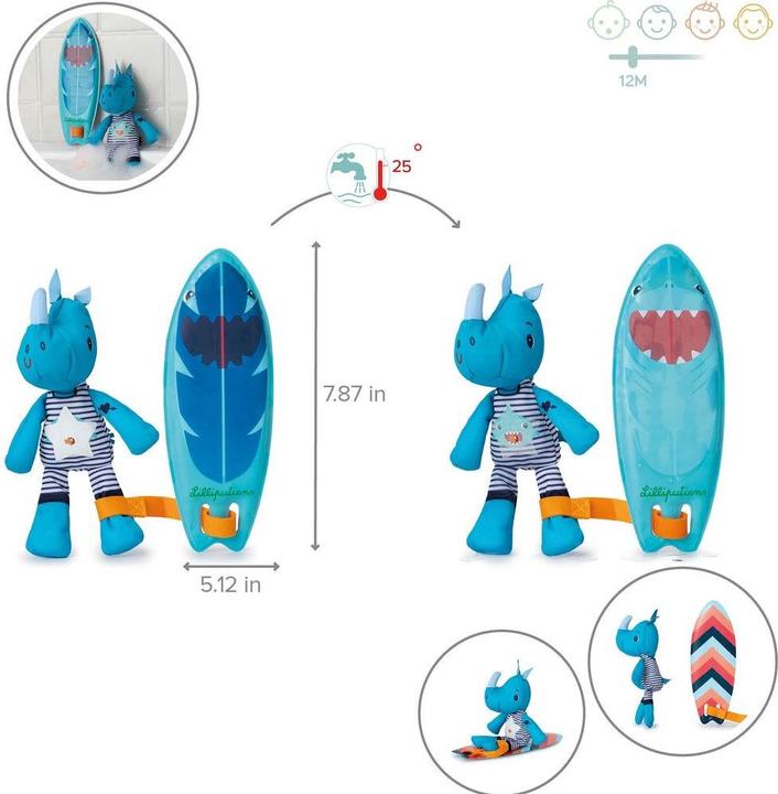 Actual product image Lilliputiens Marius magic surfer