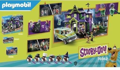 Actual product image Playmobil SCOOBY-DOO! Adventure at the graveyard (70362, Playmobil Scooby-Doo)
