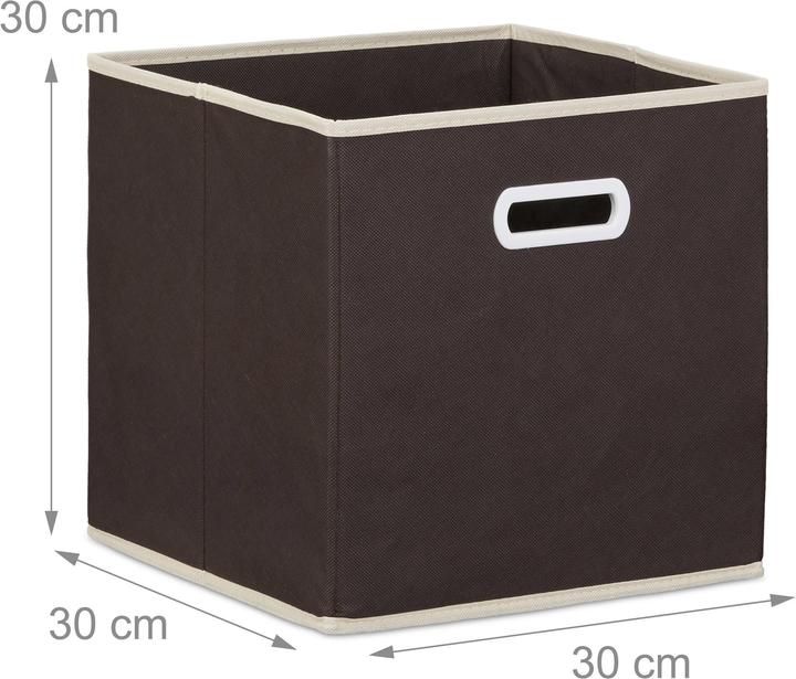 Actual product image Relaxdays Folding Box (30 cm, 25 l, 2x)