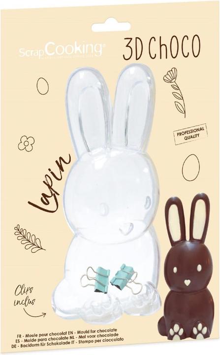 Produktbild ScrapCooking Schokoladenform Hase