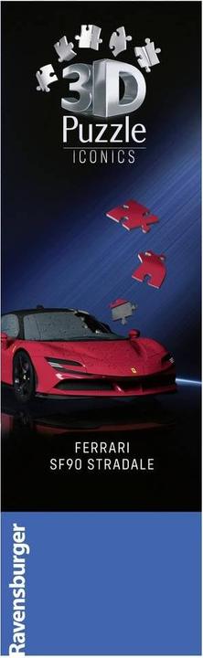 Image du produit Ravensburger 3D Iconics : Ferrari SF90 Stradale (108 pièces)