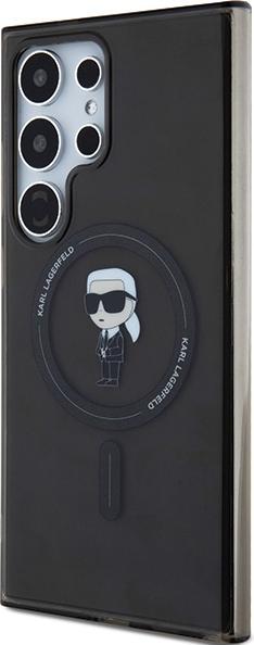 Produktbild Karl Lagerfeld KLHMS24LHFCKNOK S24 Ultra S928 czarny/black hardcase IML Ikonik MagSafe (Samsung Galaxy S24 Ultra)