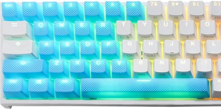 Produktbild Ducky Rubber Keycap Set, 31 Tasten, Double-Shot, gummiert, für Backlight