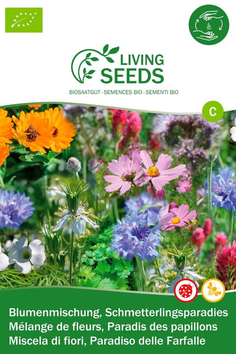 Living Seeds Blumenmischung, Schmetterlingsparadies (Flower seeds)