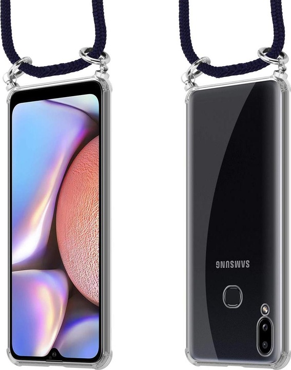 Produktbild Cadorabo TPU Handy Kette SILBER Cover