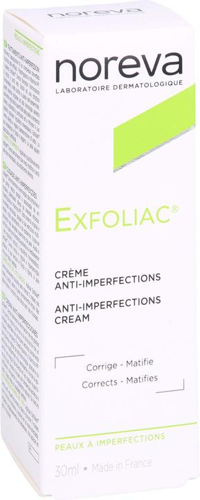 Produktbild Noreva Exfoliac Creme gegen unreine Haut, 30 ml Creme (Reinigungsmilch, 30 ml)